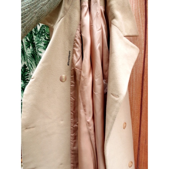 Vintage etam ultra warm thick cozy trench coat π - Picture 7 of 8